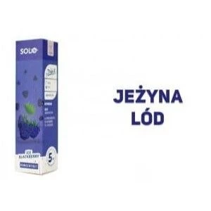 Longfill Solo 5ml w 60ml butelce o smaku Ice Blackberry - 24,61 zł - Polski (Polish)