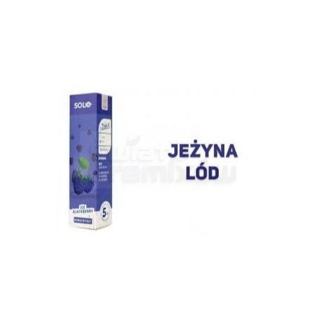 Longfill Solo 5ml w 60ml butelce o smaku Ice Blackberry - 24,61 zł - Polski (Polish)