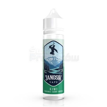 Longfill Janosik Vape 10ml w 60ml butelce o smaku Kiwi Truskawka Granat Menthol - 20,25 zł - Polski (Polish)