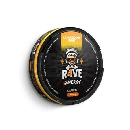 Woreczki Kofeinowe R4VE 50mg - La Passion Fruit 