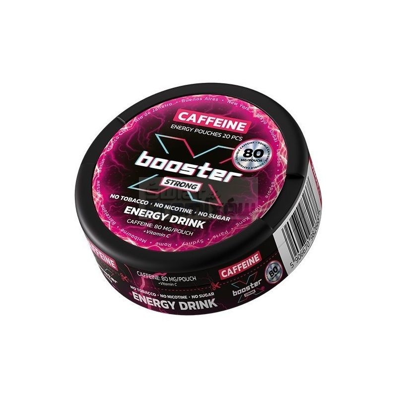 Woreczki kofeinowe X-BOOSTER 80mg - Energy Drink Woreczki kofeinowe X-BOOSTER 80mg - Energy Drink