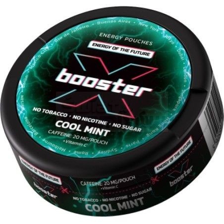 Woreczki kofeinowe X-BOOSTER 20mg - Cool Mint 