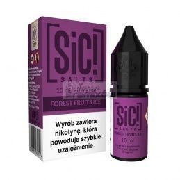 Liquid Sic Salts Forest Fruits Ice 10ml o mocy 20 mg soli nikotynowej - 23,99 zł - Polski (Polish)