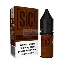 Liquid Sic Salts Cola Ice 10ml o mocy 20 mg soli nikotynowej - 23,99 zł - Polski (Polish)