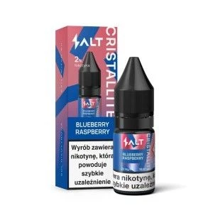 Liquid CRISTALLITE Salt 10ml o mocy 20 mg soli nikotynowej w smaku Blueberry Raspberry - 22,99 zł - Polski (Polish)