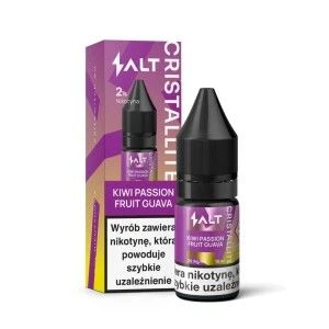 Liquid CRISTALLITE Salt 10ml o mocy 20 mg soli nikotynowej w smaku Kiwi Passion Fruit Guava - 22,99 zł - Polski (Polish)