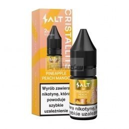 Liquid CRISTALLITE Salt 10ml o mocy 20 mg soli nikotynowej w smaku Pineapple Peach Mango - 22,99 zł - Polski (Polish)