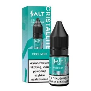 Liquid CRISTALLITE Salt 10ml o mocy 20 mg soli nikotynowej w smaku Cool Mint - 22,99 zł - Polski (Polish)