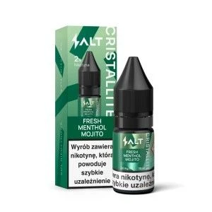 Liquid CRISTALLITE Salt 10ml o mocy 20 mg w smaku Fresh Menthol Mojito - 22,99 zł - Polski (Polish)