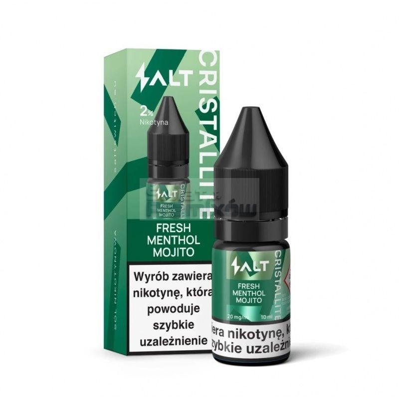 Liquid CRISTALLITE Salt 10ml o mocy 20 mg w smaku Fresh Menthol Mojito - 22,99 zł - Polski (Polish) Liquid CRISTALLITE Salt 10ml o mocy 20 mg w smaku Fresh Menthol Mojito - 22,99 zł - Polski (Polish)