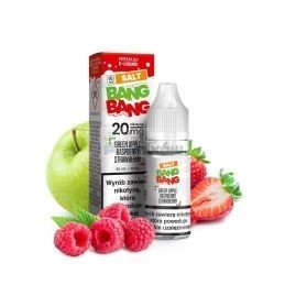 Liquid Bang Bang Salt 10ml o mocy 20 mg soli nikotynowej w smaku Green Apple Raspberry Strawberry - 19,99 zł - Polski (Polish)