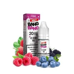 Liquid Bang Bang Salt 10ml o mocy 20 mg soli nikotynowej w smaku Ice Berry MIX - 19,99 zł - Polski (Polish)