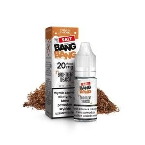 Liquid Bang Bang Salt 10ml o mocy 20 mg soli nikotynowej w smaku Brightleaf Tobacco - 19,99 zł - Polski (Polish)