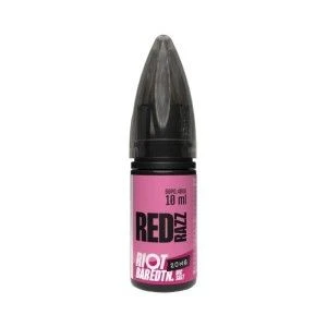 Liquid RIOT Salt 10 ml o mocy 20 mg soli nikotynowej w smaku Red Razz 