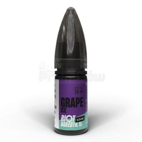 Liquid RIOT Salt 10 ml o mocy 20 mg soli nikotynowej w smaku Grape Ice 
