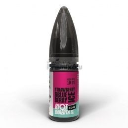 Liquid RIOT Salt 10 ml o mocy 20 mg soli nikotynowej w smaku Strawberry Blueberry 