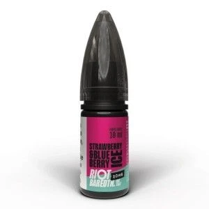 Liquid RIOT Salt 10 ml o mocy 20 mg soli nikotynowej w smaku Strawberry Blueberry 