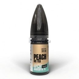 Liquid RIOT Salt 10 ml o mocy 20 mg soli nikotynowej w smaku Peach Ice Tea 