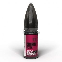 Liquid RIOT Salt 10 ml o mocy 20 mg soli nikotynowej w smaku Cherry Cola 