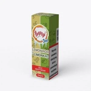 Liquid Izi Pizi Salt 10ml o mocy 20 mg soli nikotynowej w smaku Lemoniada Limonka Ice - 15,12 zł - Polski (Polish)