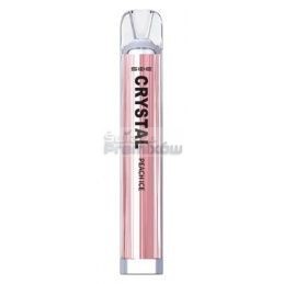 4 szt E-papieros Evapify Crystal 600+ - Peach Ice 20mg - 68,00 zł - Polski (Polish)
