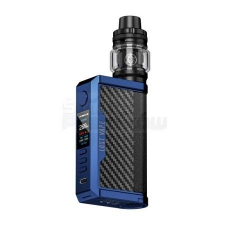 KIT LOST VAPE CENTAURUS Q200 w kolorze SIERRA BLUE CARBON FIBER - 319,00 zł - Polski (Polish)