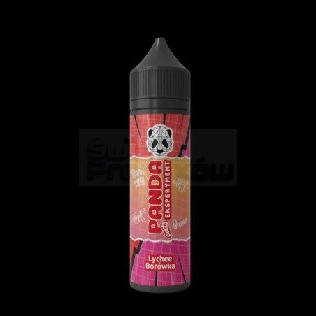 Longfill Panda Eksperyment 10ml w 60ml butelce o smaku LYCHEE BORÓWKA - 31,49 zł - Polski (Polish)