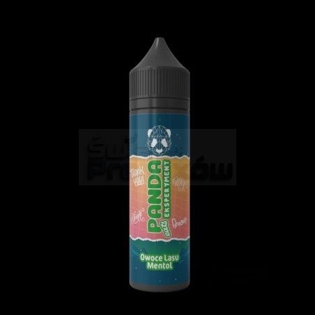 Longfill Panda Eksperyment 10ml w 60ml butelce o smaku OWOCE LASU MENTOL - 31,49 zł - Polski (Polish)