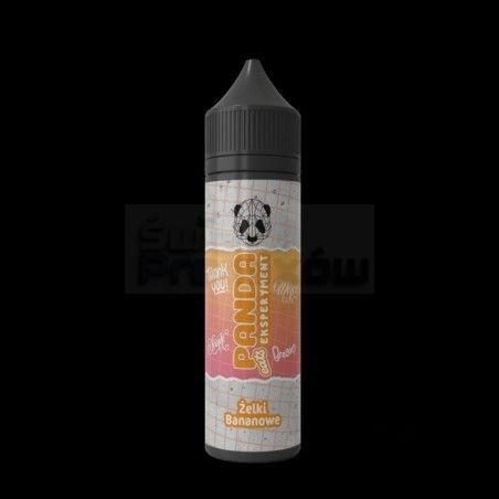 Longfill Panda Eksperyment 10ml w 60ml butelce o smaku ŻELKI BANANOWE - 31,49 zł - Polski (Polish)