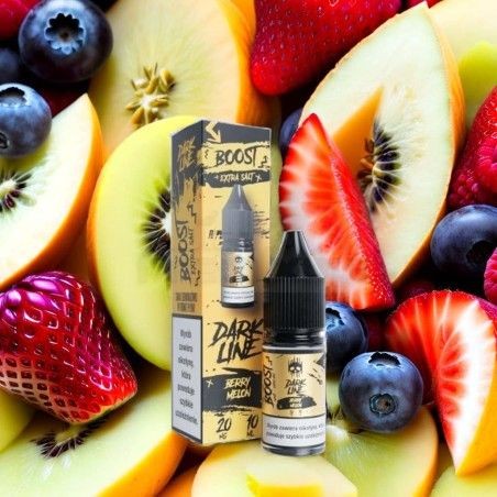 grafika Liquid Dark Line Boost Salt 20mg 10ml - Berry/Melon – Owocowy hit!
