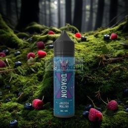 LONGFILL DRAGON X PANDA 10ml o smaku JAGODA MALINA - 31,35 zł - Polski (Polish)