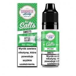 LIQUID DINNER LADY SALT 10ML 20MG smak APPLE SOURS - 22,99 zł - Polski (Polish)