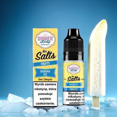 LIQUID DINNER LADY SALT 10ML 20MG smak BANANA ICE - 22,99 zł - Polski (Polish)