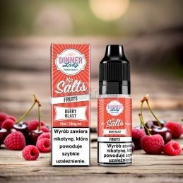 LIQUID DINNER LADY SALT 10ML 20MG smak BERRY BLAST - 22,99 zł - Polski (Polish)