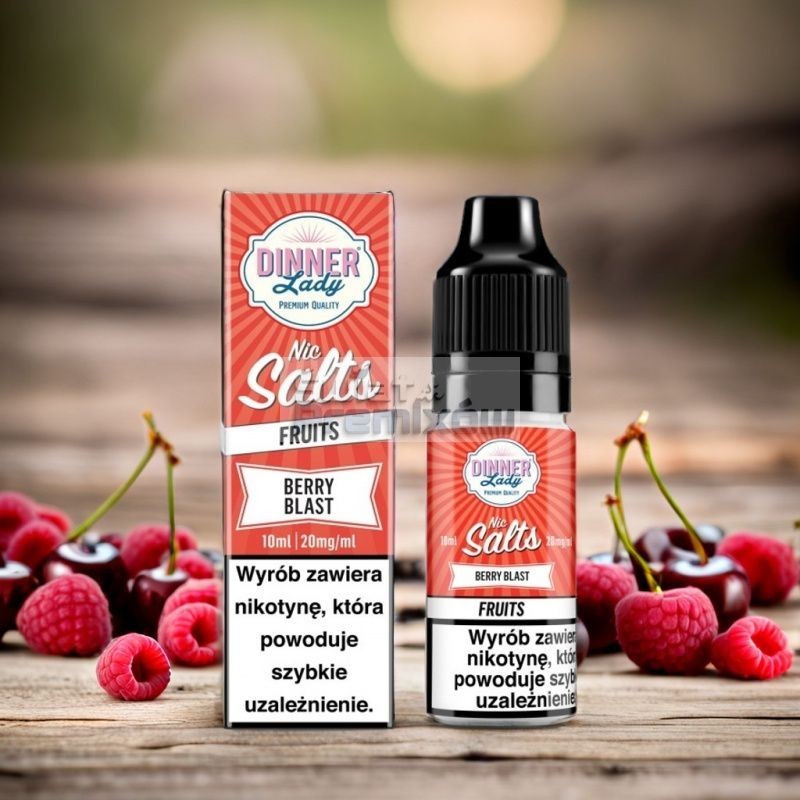 LIQUID DINNER LADY SALT 10ML 20MG smak BERRY BLAST - 22,99 zł - Polski (Polish) LIQUID DINNER LADY SALT 10ML 20MG smak BERRY BLAST - 22,99 zł - Polski (Polish)