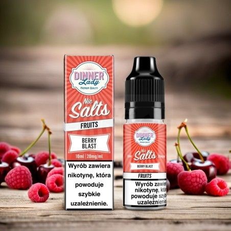 LIQUID DINNER LADY SALT 10ML 20MG smak BERRY BLAST - 22,99 zł - Polski (Polish)