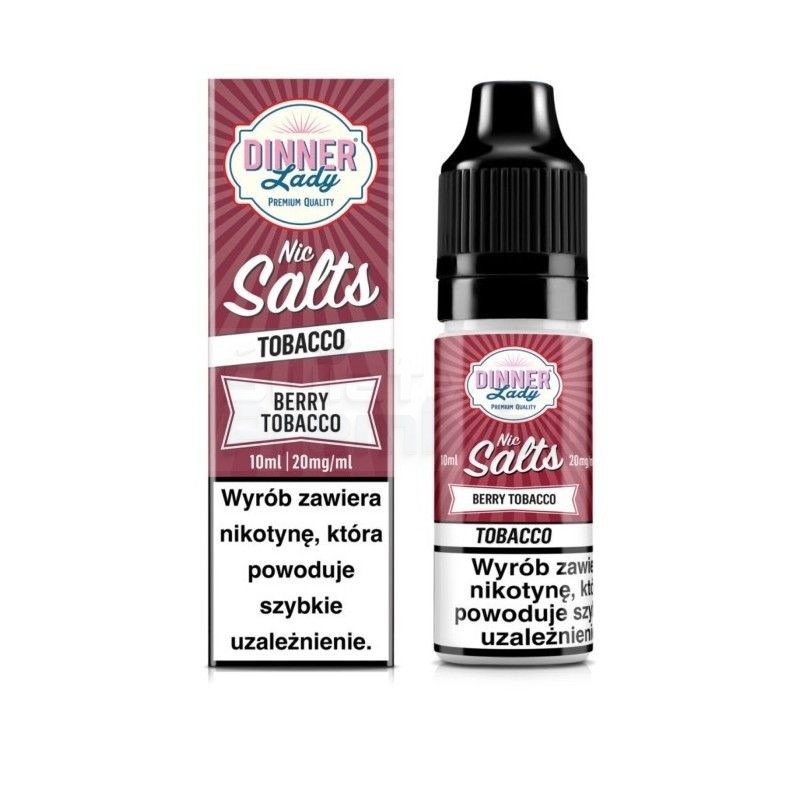 LIQUID DINNER LADY SALT 10ML 20MG smak BERRY TOBACCO - 22,99 zł - Polski (Polish)