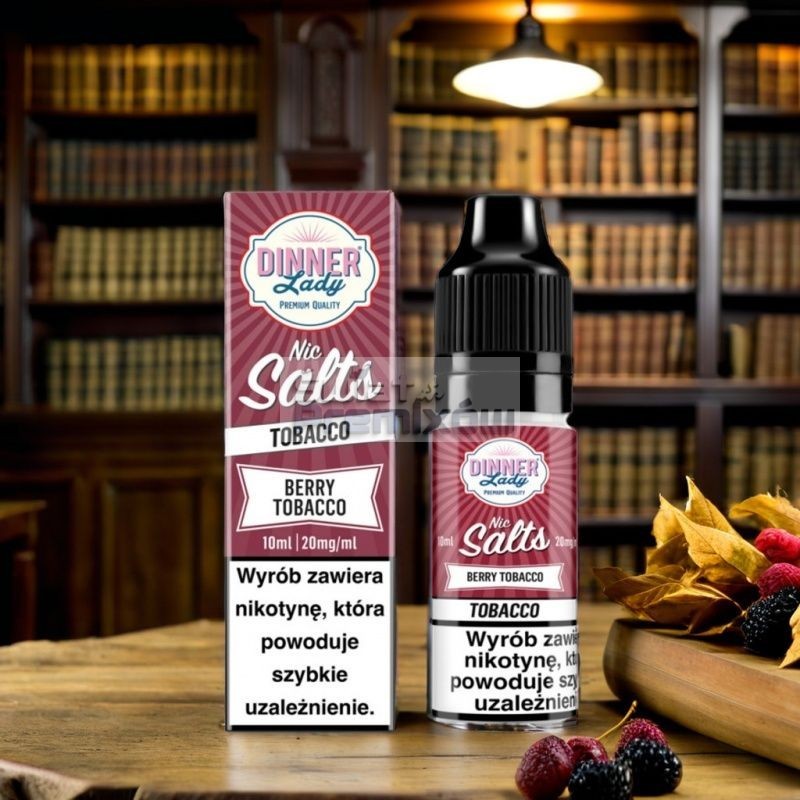 LIQUID DINNER LADY SALT 10ML 20MG smak BERRY TOBACCO - 22,99 zł - Polski (Polish) LIQUID DINNER LADY SALT 10ML 20MG smak BERRY TOBACCO - 22,99 zł - Polski (Polish)