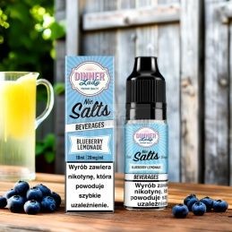 LIQUID DINNER LADY SALT 10ML 20MG smak BLUEBBERY LEMONADE - 22,99 zł - Polski (Polish)