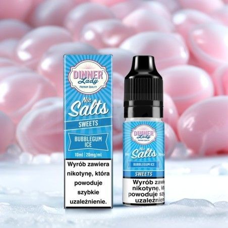 LIQUID DINNER LADY SALT 10ML 20MG smak BUBBLEGUM ICE - 22,99 zł - Polski (Polish)