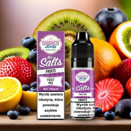 LIQUID DINNER LADY SALT 10ML 20MG smak FRUIT MIX - 22,99 zł - Polski (Polish)