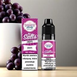 LIQUID DINNER LADY SALT 10ML 20MG smak GRAPE - 22,99 zł - Polski (Polish)