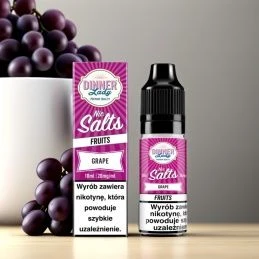LIQUID DINNER LADY SALT 10ML 20MG smak GRAPE - 22,99 zł - Polski (Polish)
