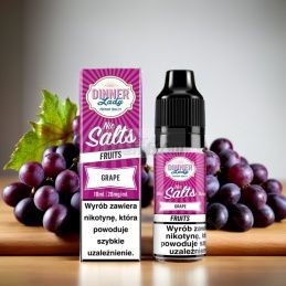 LIQUID DINNER LADY SALT 10ML 20MG smak GRAPE - 22,99 zł - Polski (Polish)
