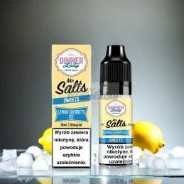 LIQUID DINNER LADY SALT 10ML 20MG smak LEMON SHERBETS ICE - 22,99 zł - Polski (Polish)