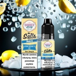 LIQUID DINNER LADY SALT 10ML 20MG smak LEMON SHERBETS ICE - 22,99 zł - Polski (Polish)