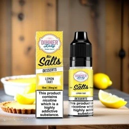LIQUID DINNER LADY SALT 10ML 20MG smak LEMON TART - 22,99 zł - Polski (Polish)