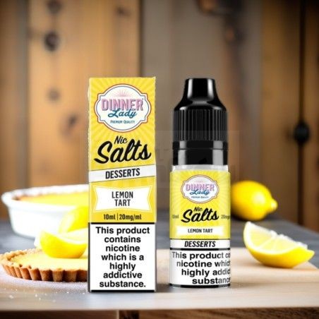 LIQUID DINNER LADY SALT 10ML 20MG smak LEMON TART - 22,99 zł - Polski (Polish)