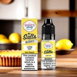 LIQUID DINNER LADY SALT 10ML 20MG smak LEMON TART - 22,99 zł - Polski (Polish)