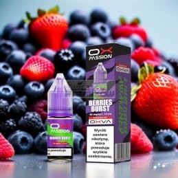 Liquid OX Passion Salt o smaku Berries Burst - 23,99 zł - Polski (Polish)